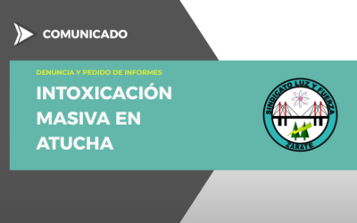 Intoxicación masiva en ATUCHA