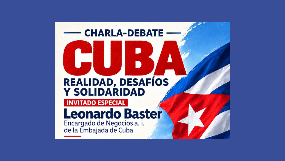 Charla | Cuba: realidad, desafíos y solidaridad